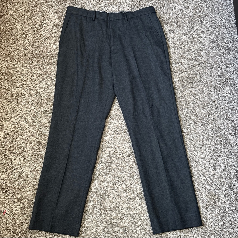 J. Crew Men's Dark Charcoal Dress Pants